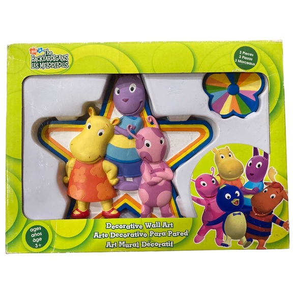 NICKELODEON 2006 The Backyardigans Decorative Wall Art Decor, 3 Piece Set - Picture 2 of 11